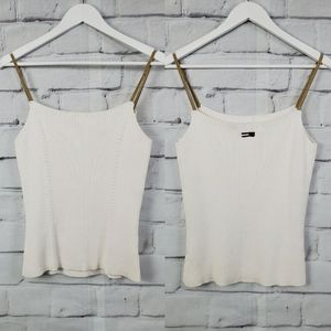 Tommy Hilfiger ribbed knot spaghetti strap…